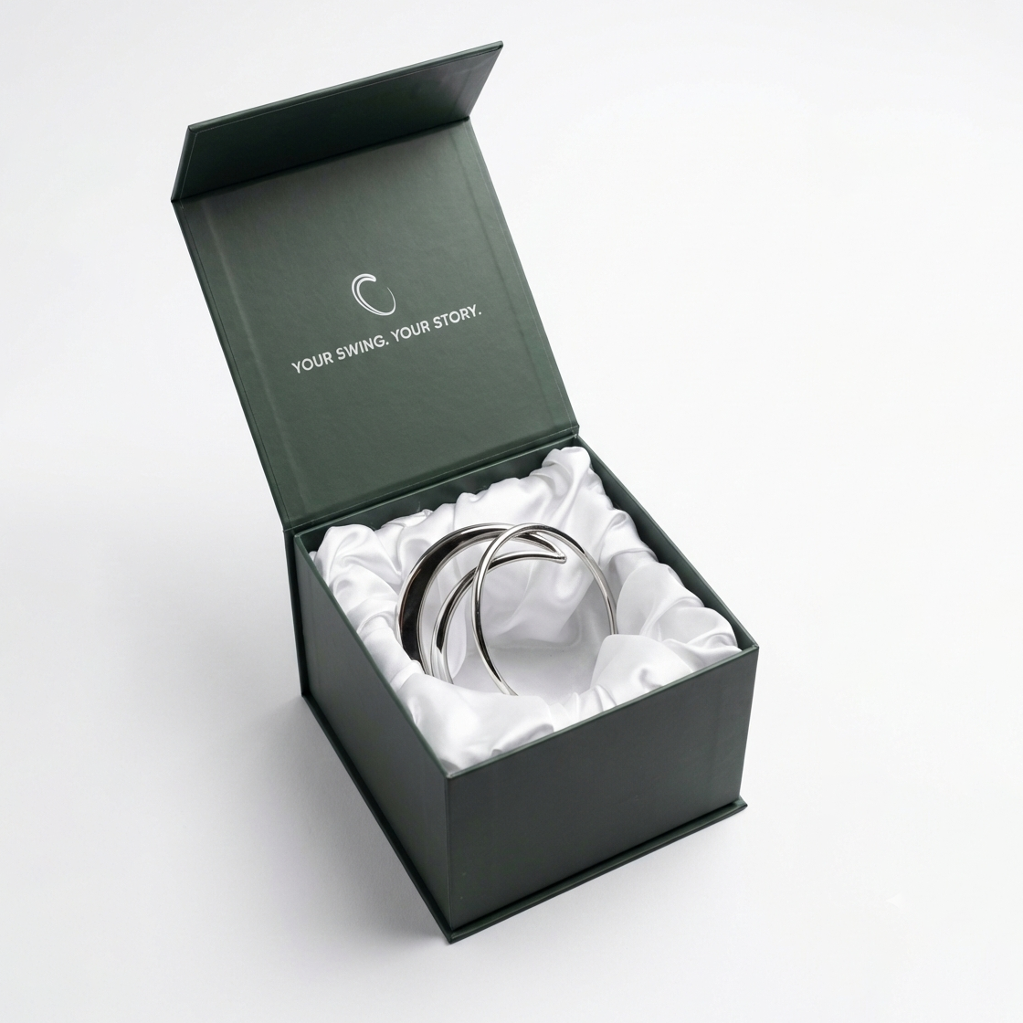 Original metal sculpture presented in its finished sculpture box