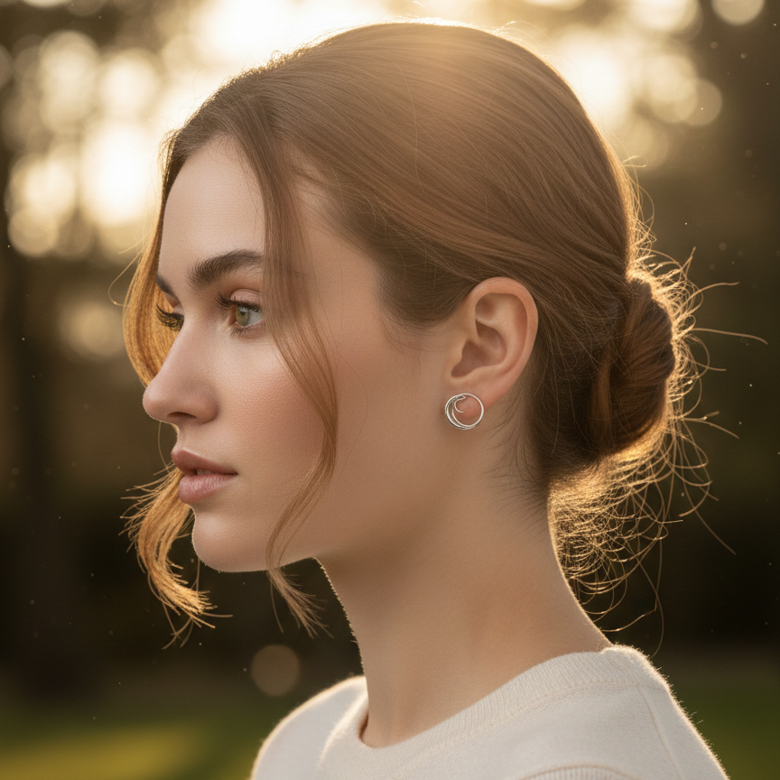 Custom Golf Swing Earrings